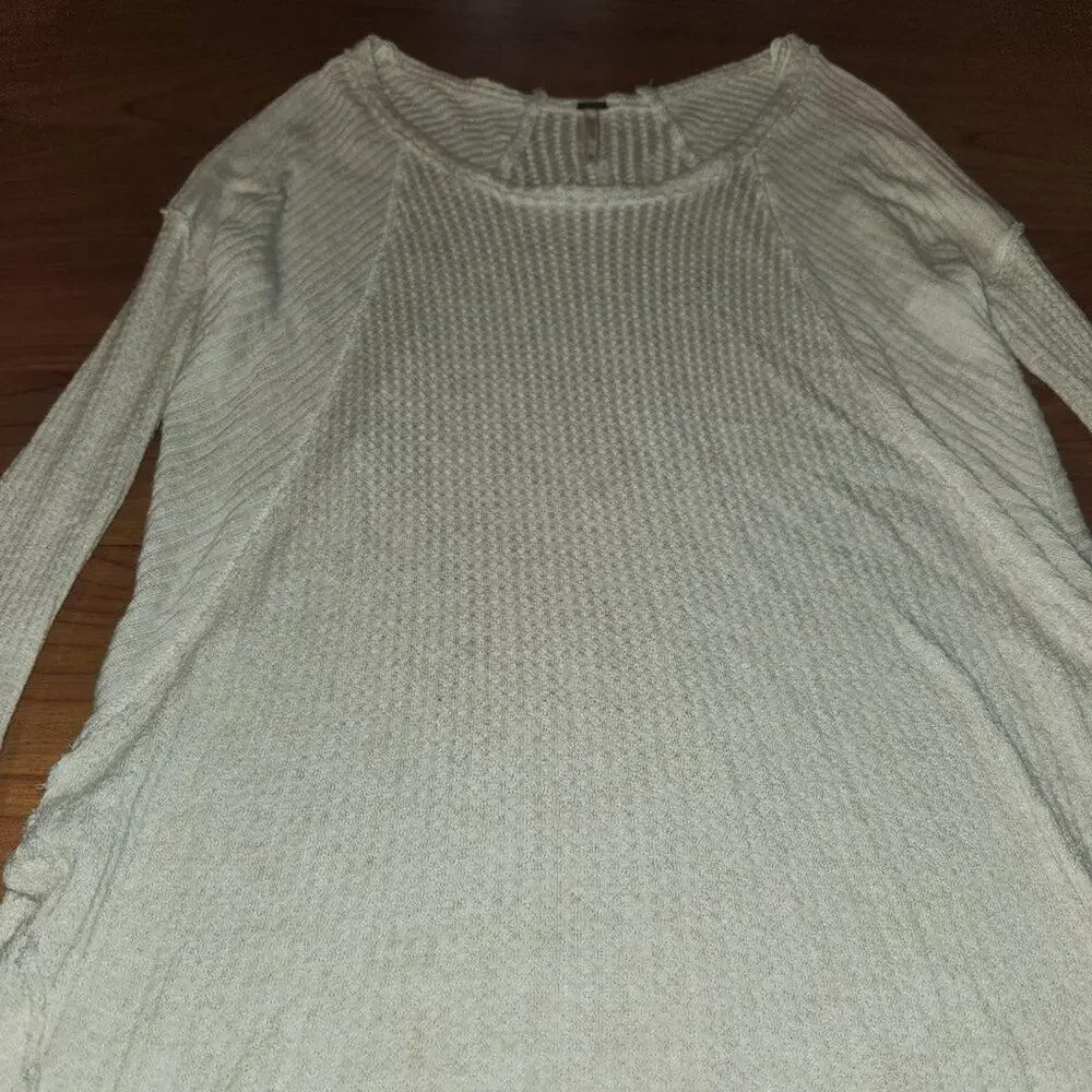 FREE PEOPLE VENTURA Raglan Thermal Top || EUC || sz  XS